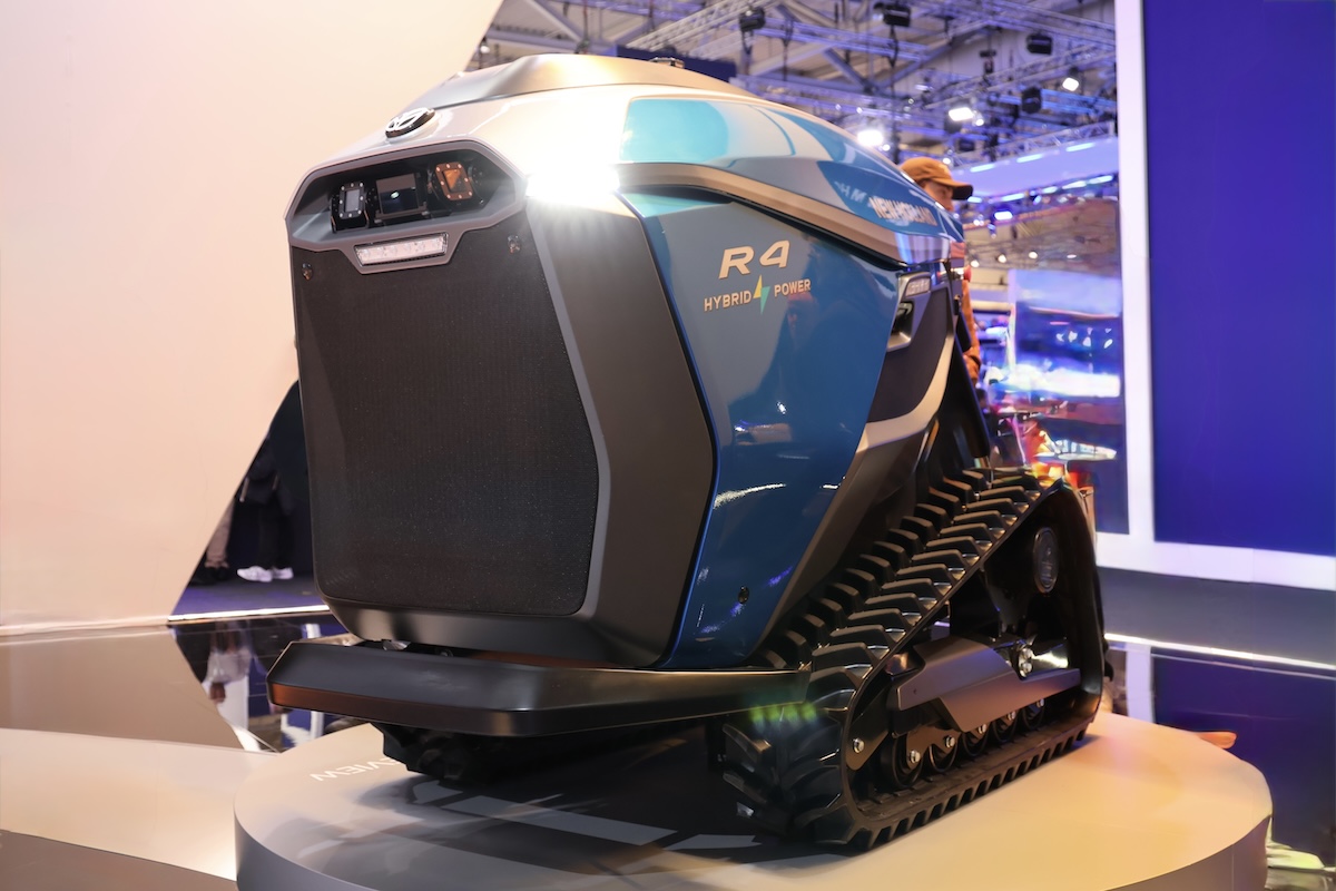Prototipo di veicolo autonomo R4 Hybrid Power di New Holland ad Agritechnica 2025